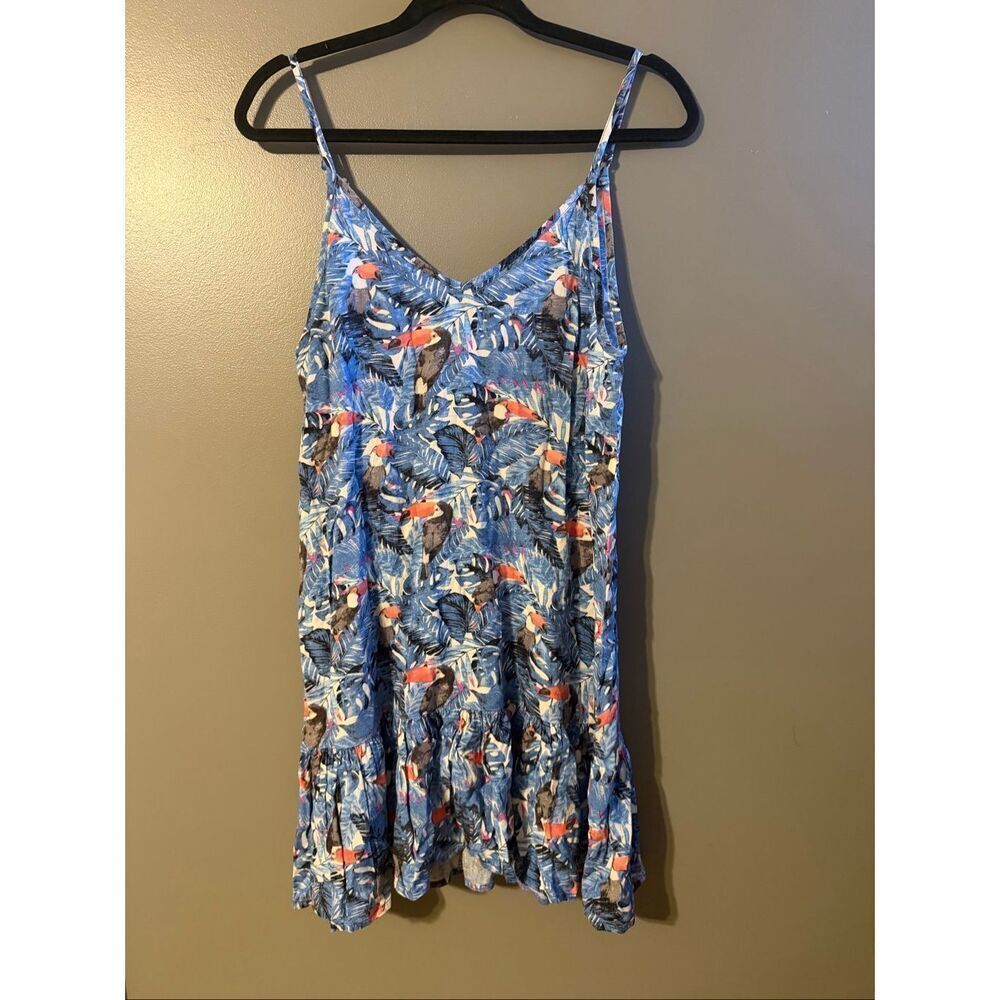 Nina Grace Tuscan print Light blue dress